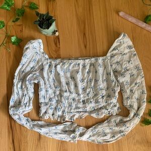 Urban outfitters floral longsleeve